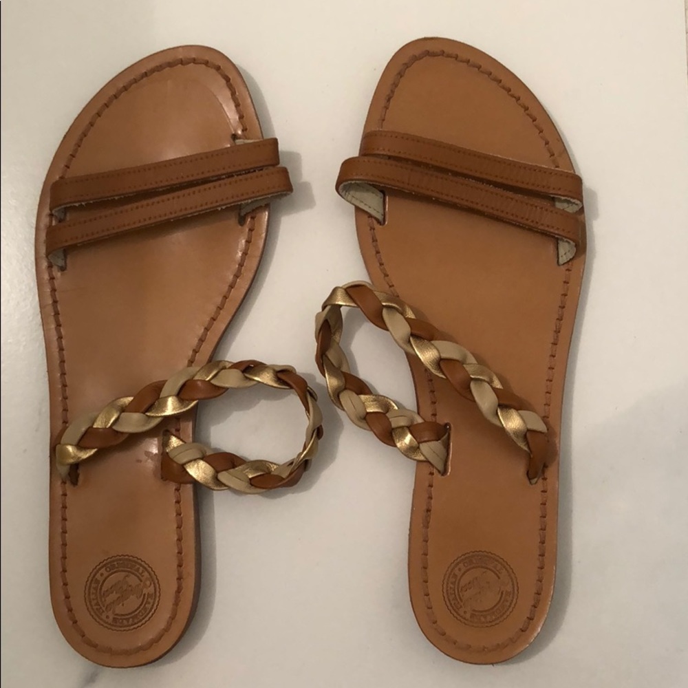 Custom-made Leather Sandals